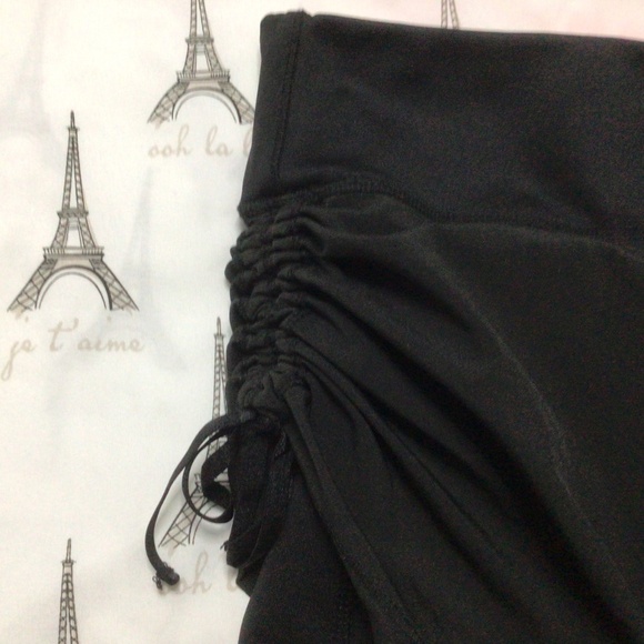 Hind Skirted Capri Leggings Sz S Black - Picture 5 of 13